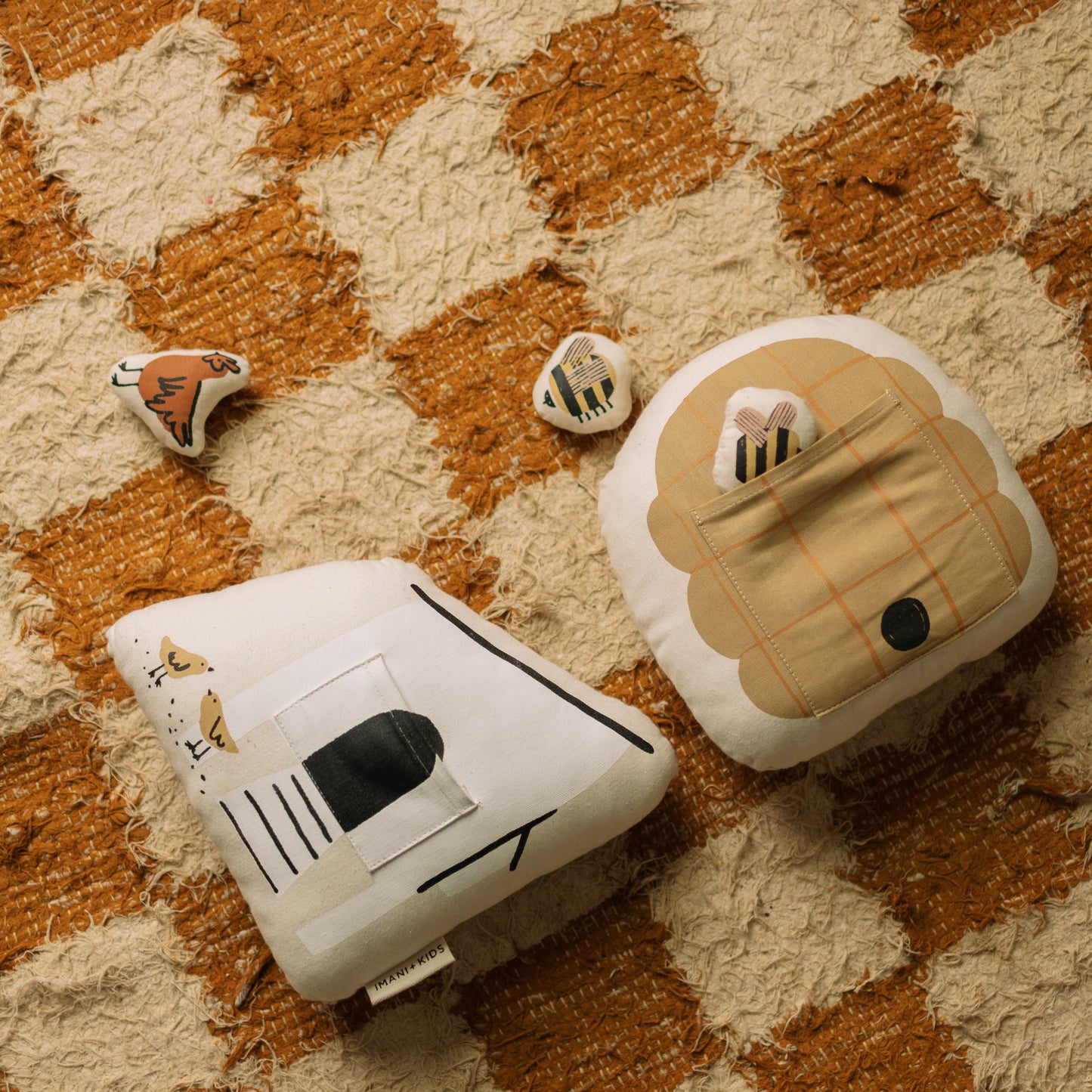 Interactive Beehive Pillow