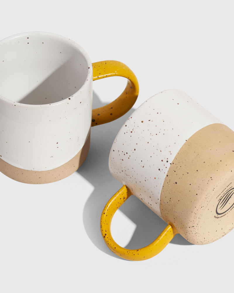 8 oz. Stoneware Mug Set