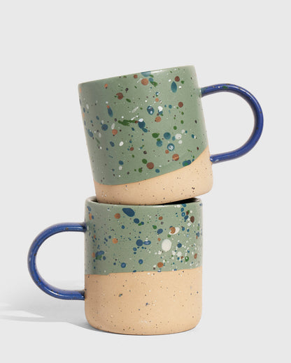 8 oz. Stoneware Mug Set