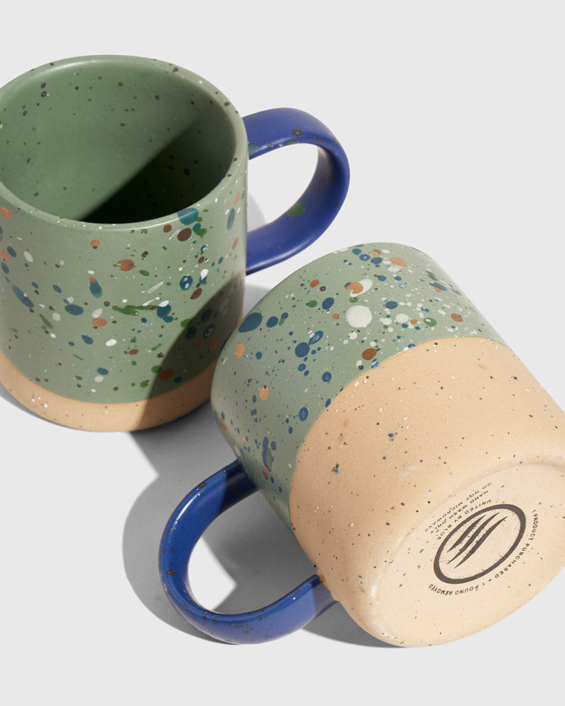 8 oz. Stoneware Mug Set